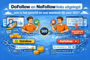 DoFollow en NoFollow links uitgelegd wat is het verschil en wat betekent dit voor SEO
