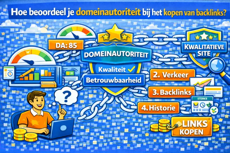 Hoe beoordeel je domeinautoriteit bij het kopen van backlinks