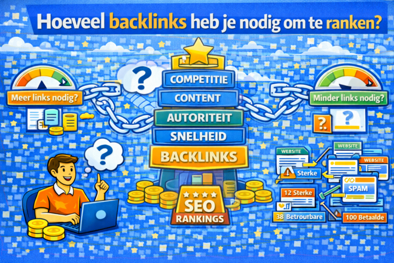 Hoeveel backlinks heb je nodig om te ranken