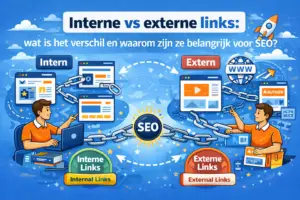 Interne vs externe links wat is het verschil en waarom zijn ze belangrijk voor SEO