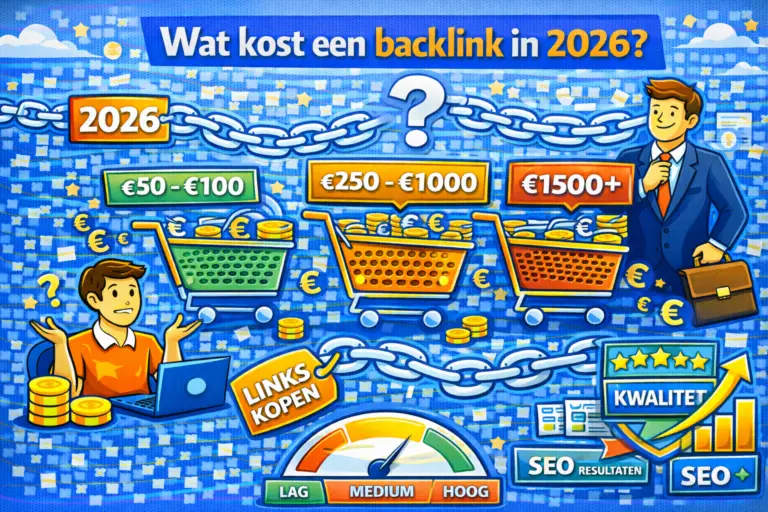 Wat kost een backlink in 2026
