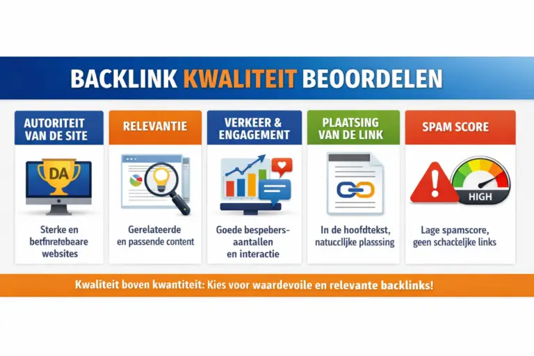 Backlink kwaliteit beoordelen