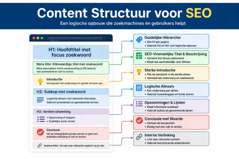 Content structuur SEO