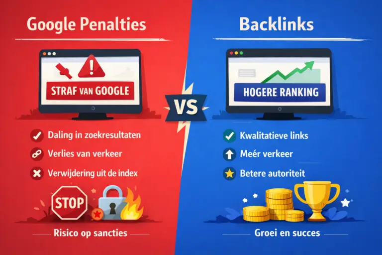 Google penalties en backlinks