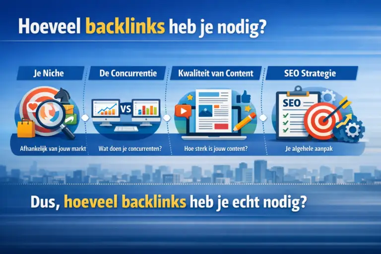 Hoeveel backlinks heb je nodig
