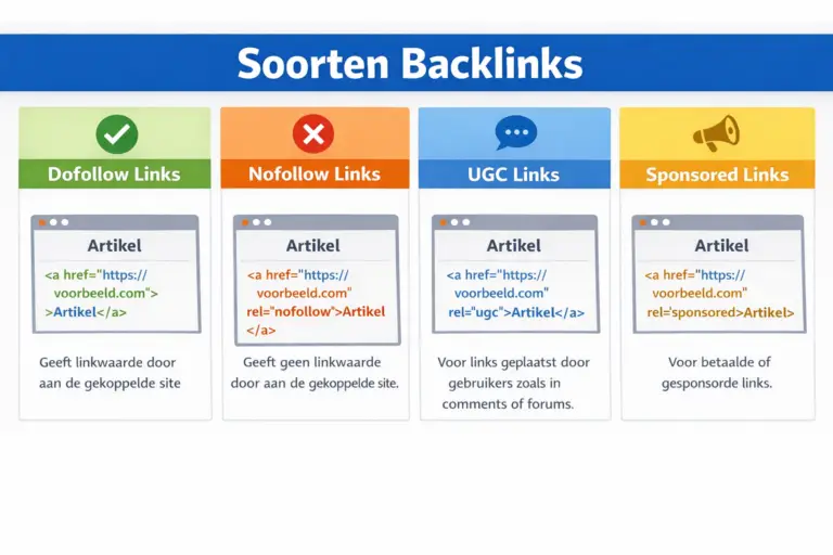 Soorten backlinks