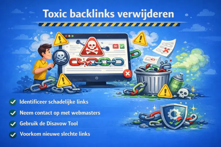 Toxic backlinks verwijderen
